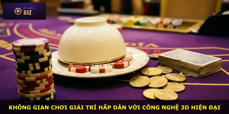 Không gian chơi giải trí hấp dẫn với công nghệ 3D hiện đại